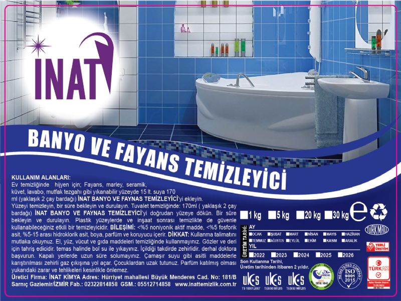 BANYO VE FAYANS TEMZLEYC SHRL MAV SU